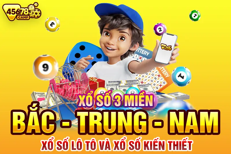 Các loại hình xổ số phổ biến tại 45678